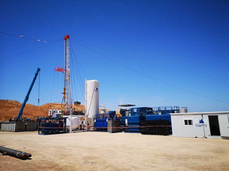 Cimentation de caves de stockage de gaz avec Geostosk pour SOMAS au Maroc.